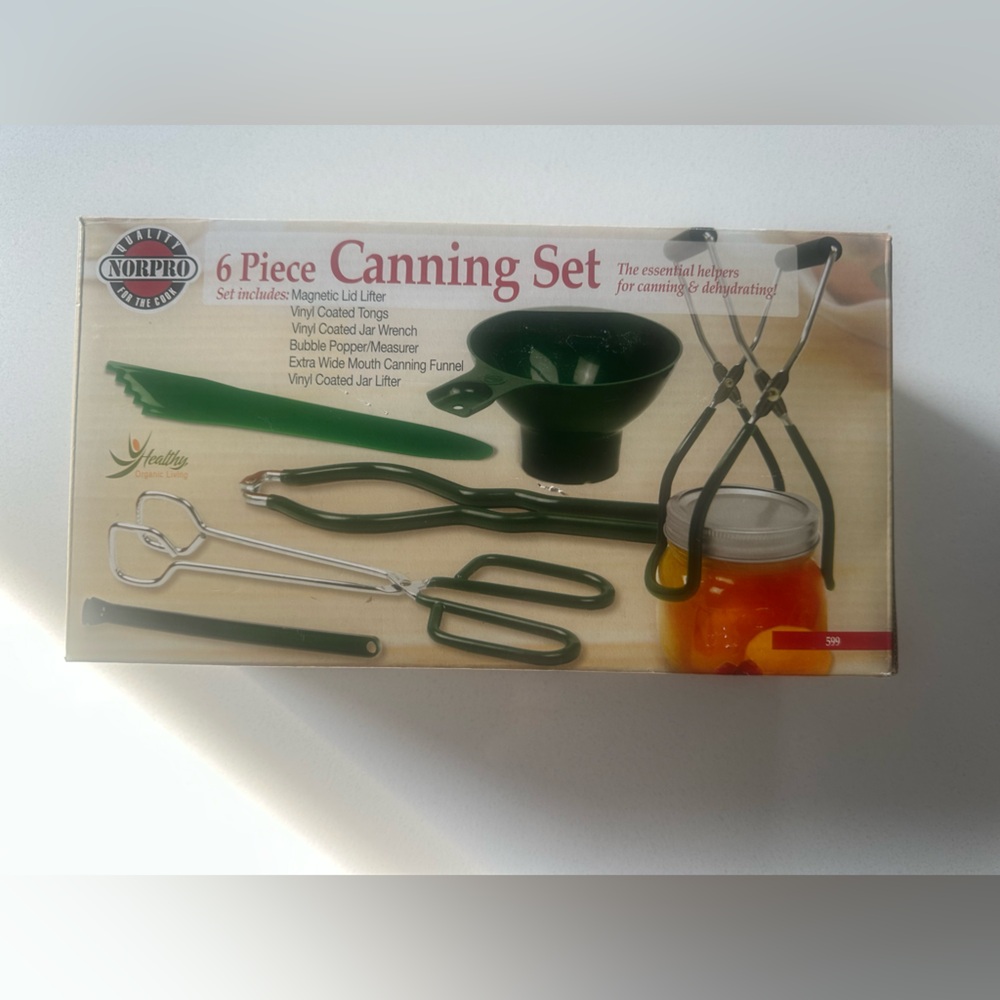 Norpro 6-Piece Canning Set- new